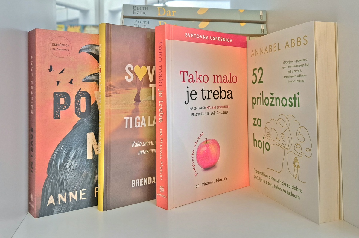 Najbolj prodajane knjige 2025