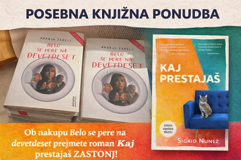Belo se pere na devetdeset in posebna knjižna ponudba